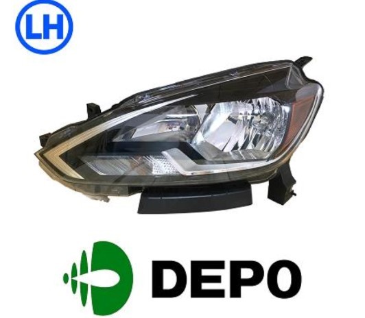 HEADLIGHT LH - USA
