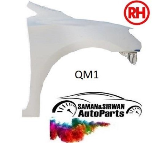 FENDER RH - USA - WHITE