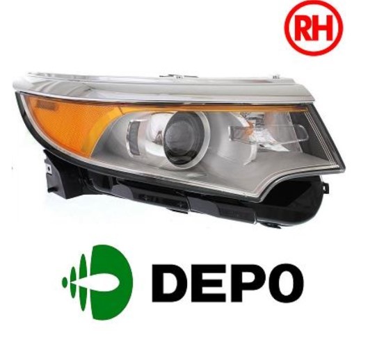 HEADLIGHT RH - EDGE 2011-2014